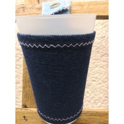 porte gobelet 25cl confection française issu du recyclage lavable réutilisable unique local personnalisable