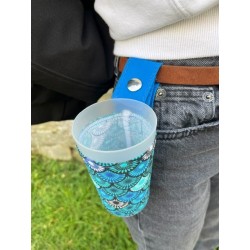 porte gobelet 25cl confection française issu du recyclage lavable réutilisable unique local personnalisable
