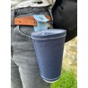 porte gobelet 50cl confection française issu du recyclage lavable réutilisable unique local personnalisable