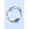annsocreations.fr bracelet perle jeans pièce unique confection française recyclage original assortiment de perles forme matière