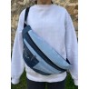 ANN-SO ANNSO SAC BANANE ISSU DU RECYCLAGE EN JEANS LOCAL CONFECTION FRANCAISE PIECE UNIQUE