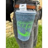 porte gobelet 50cl confection française issu du recyclage lavable réutilisable unique local personnalisable