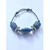 annsocreations.fr bracelet perle jeans pièce unique confection française recyclage original assortiment de perles forme matière