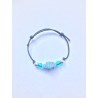 annsocreations.fr bracelet perle jeans pièce unique confection française recyclage original assortiment de perles forme matière