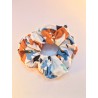 annsocreations.fr chouchou tissu FLEURI pièce unique confection française recyclage original local